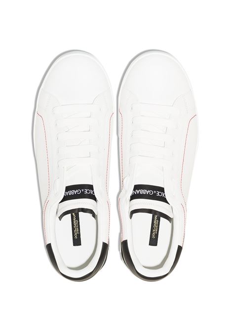 white calf leather Portofino sneakers  DOLCE & GABBANA | CS1760-AH52689697